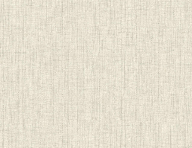 York Oriel Light Grey Fine Linen Wallpaper