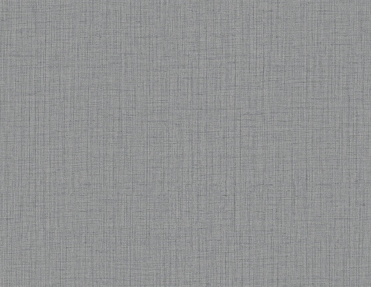 York Oriel Slate Fine Linen Wallpaper