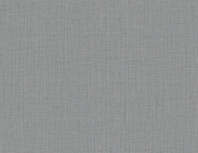 York Oriel Slate Fine Linen Wallpaper