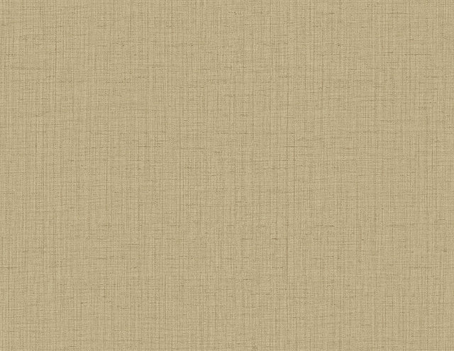 York Oriel Khaki Fine Linen Wallpaper