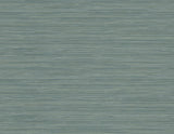 York Bondi Teal Grasscloth Texture Wallpaper