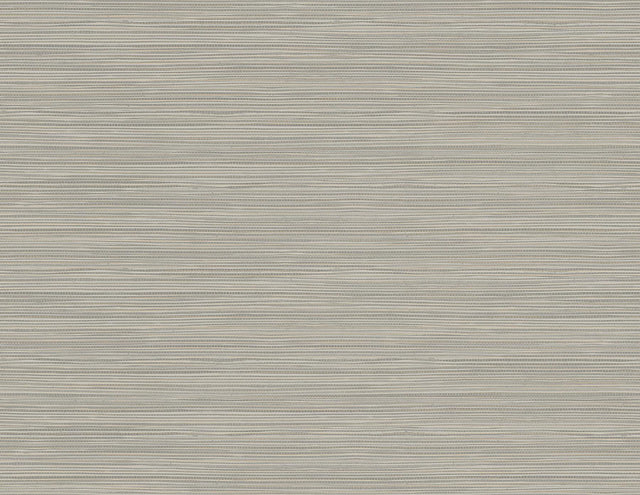 York Bondi Grey Grasscloth Texture Wallpaper