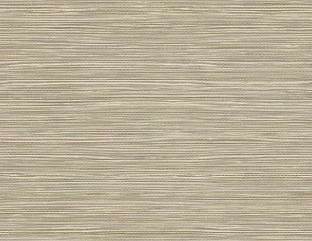 York Bondi Beige Grasscloth Texture Wallpaper