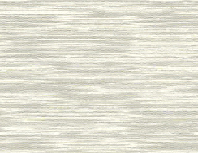 York Bondi Light Grey Grasscloth Texture Wallpaper
