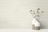 York Bondi Light Grey Grasscloth Texture Wallpaper