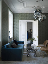 York Myfair Olive Leaf Wallpaper