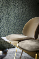 York Myfair Olive Leaf Wallpaper