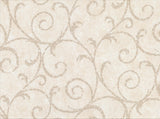 York Sansa Cream Plaster Scroll Wallpaper