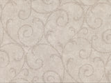 York Sansa Khaki Plaster Scroll Wallpaper