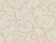 York Sansa Beige Plaster Scroll Wallpaper