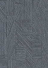 York Kensho Charcoal Parquet Wood Wallpaper