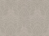 York Sandor Grey Damask Wallpaper