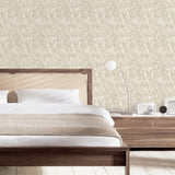 York Kendall Off-White Geometric Wallpaper