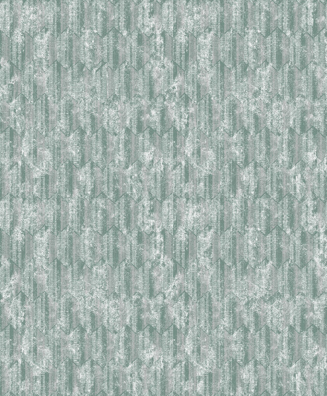 York Kendall Teal Geometric Wallpaper