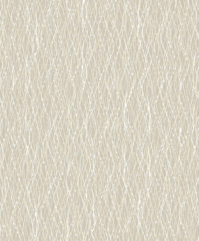York Quinn Beige Twist Wallpaper