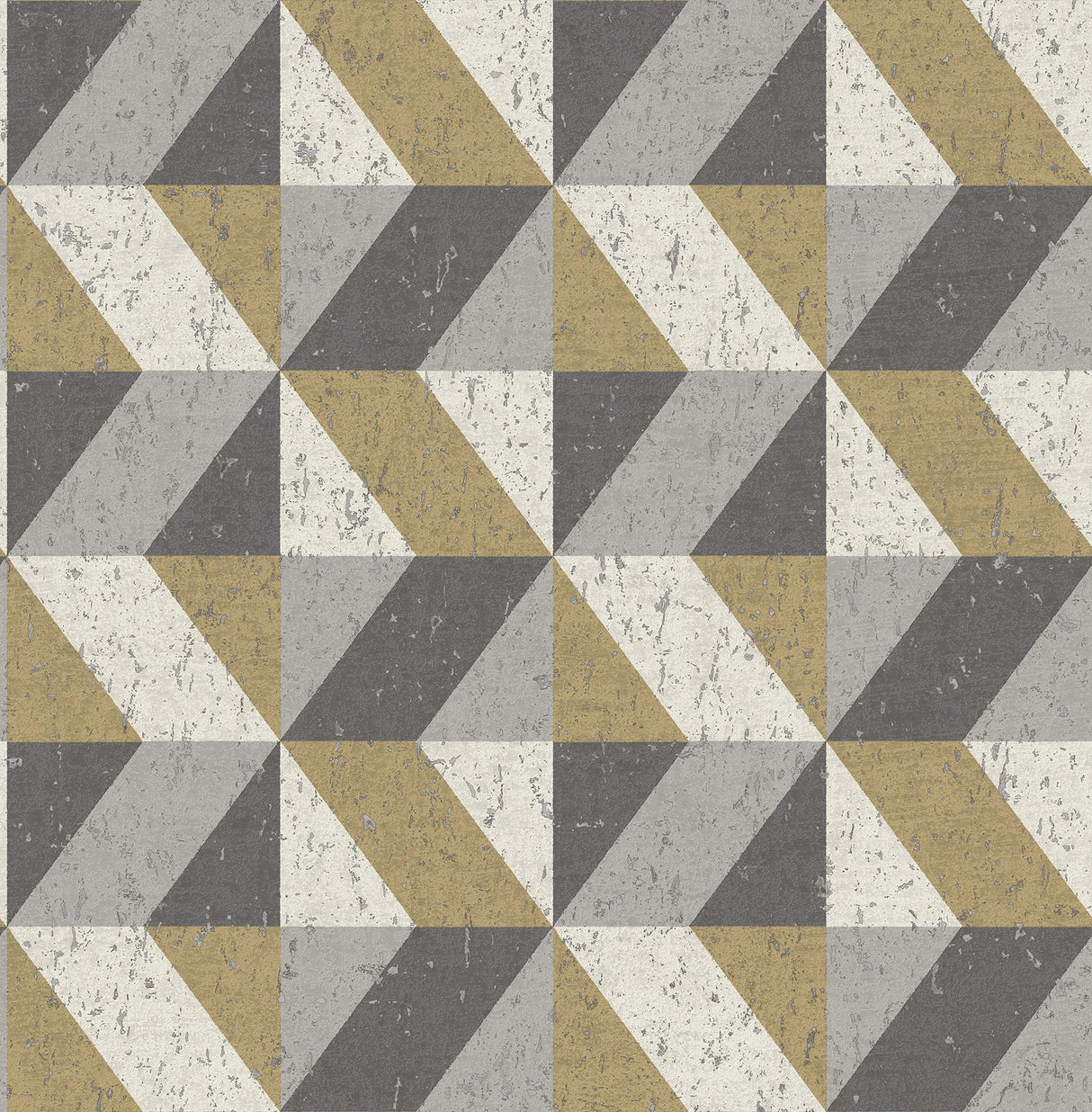York Cerium Moss Concrete Geometric Wallpaper