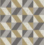 York Cerium Moss Concrete Geometric Wallpaper