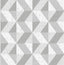 York Cerium Grey Concrete Geometric Wallpaper