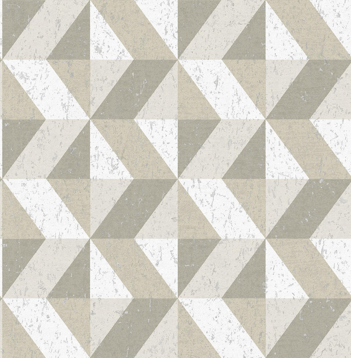York Cerium Dark Grey Concrete Geometric Wallpaper