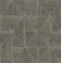 York Cheverny Brown Wood Tile Wallpaper