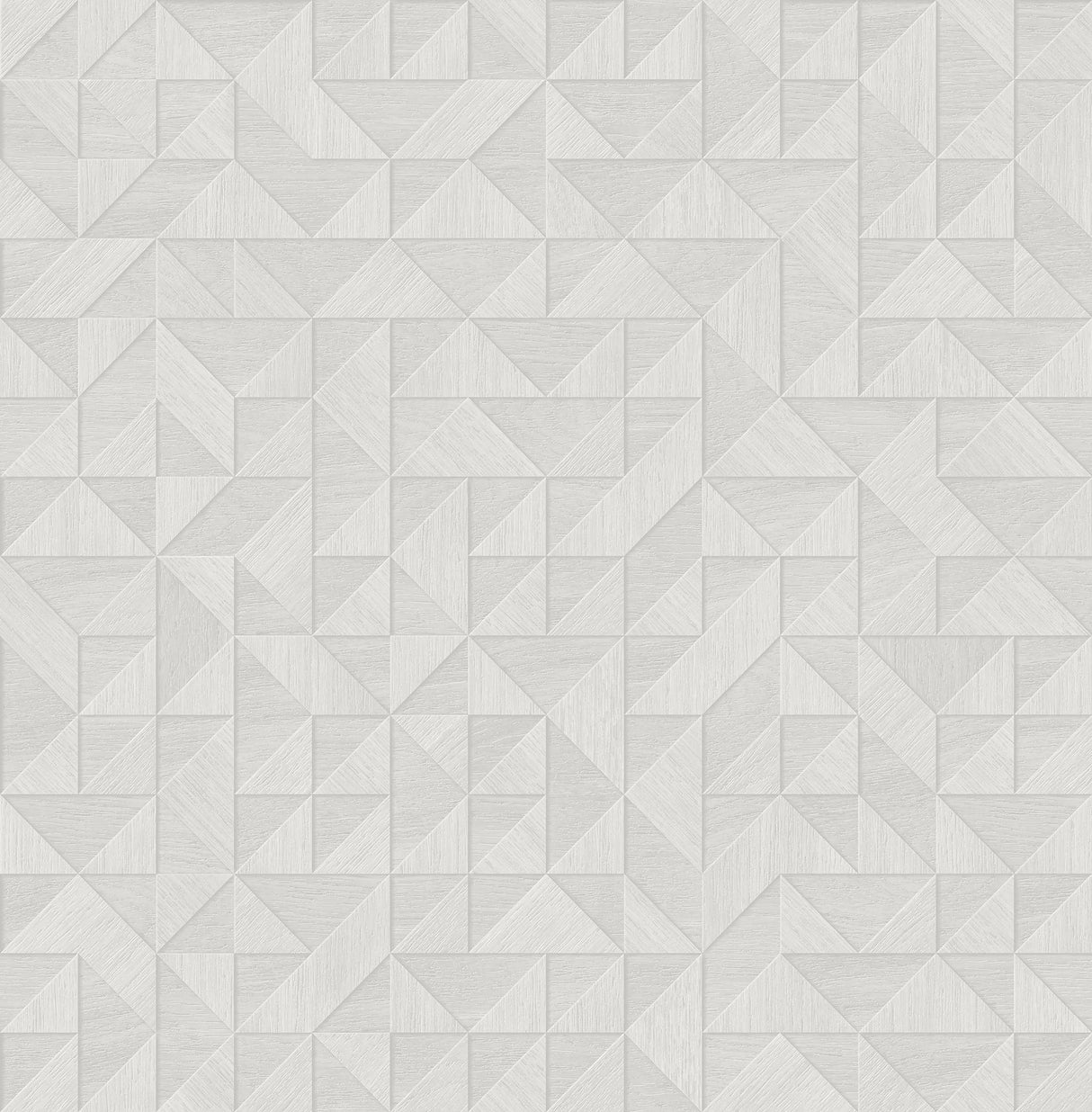 York Gallerie Light Grey Triangle Geometric Wallpaper