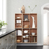 York Gallerie Light Grey Triangle Geometric Wallpaper