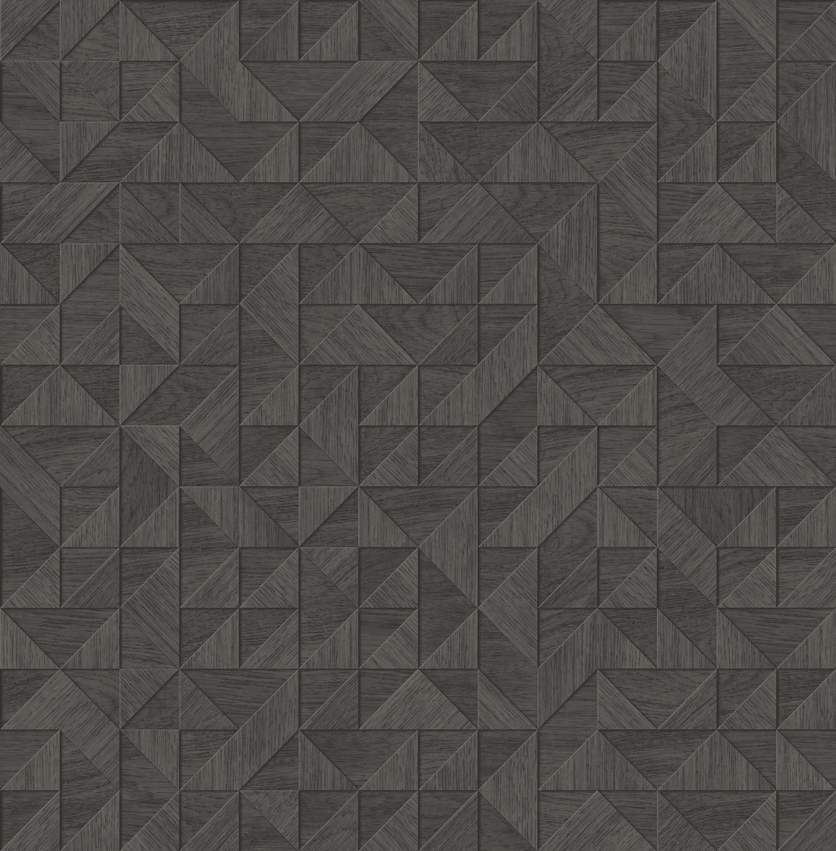 York Gallerie Black Triangle Geometric Wallpaper