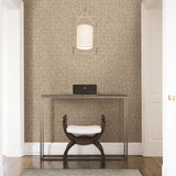 York Gallerie Taupe Triangle Geometric Wallpaper