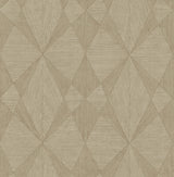 York Intrinsic Light Brown Textured Geometric Wallpaper
