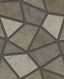 York Coty Stone Geometric Patchwork Wallpaper