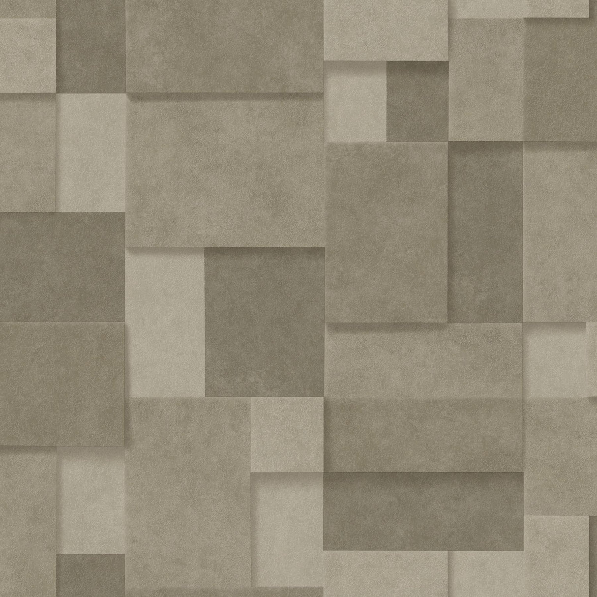 York Duchamp Gold Patchwork Metallic Wallpaper