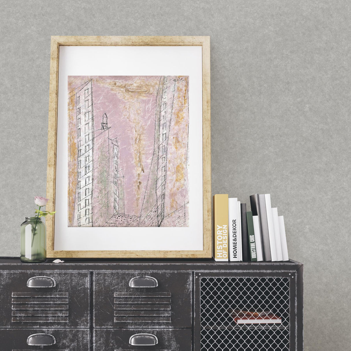 York Cielo Silver Sponged Metallic Wallpaper