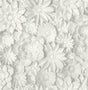 York Dacre White Floral Wallpaper