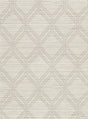 York Vaughan Taupe Geometric Wallpaper