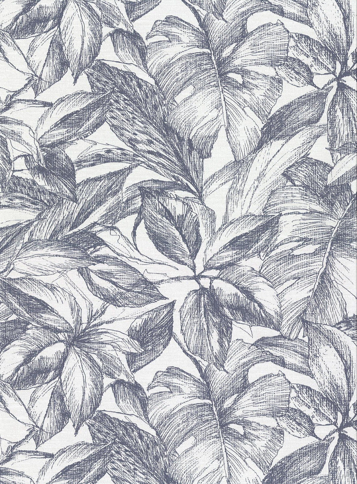 York Simone Denim Tropical Wallpaper