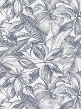 York Simone Denim Tropical Wallpaper