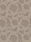 York Holiday Brown Jacobean Wallpaper