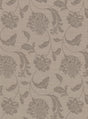 York Holiday Brown Jacobean Wallpaper