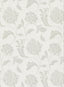 York Holiday Light Grey Jacobean Wallpaper
