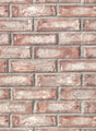 York Appleton Maroon Faux Weathered Brick Wallpaper