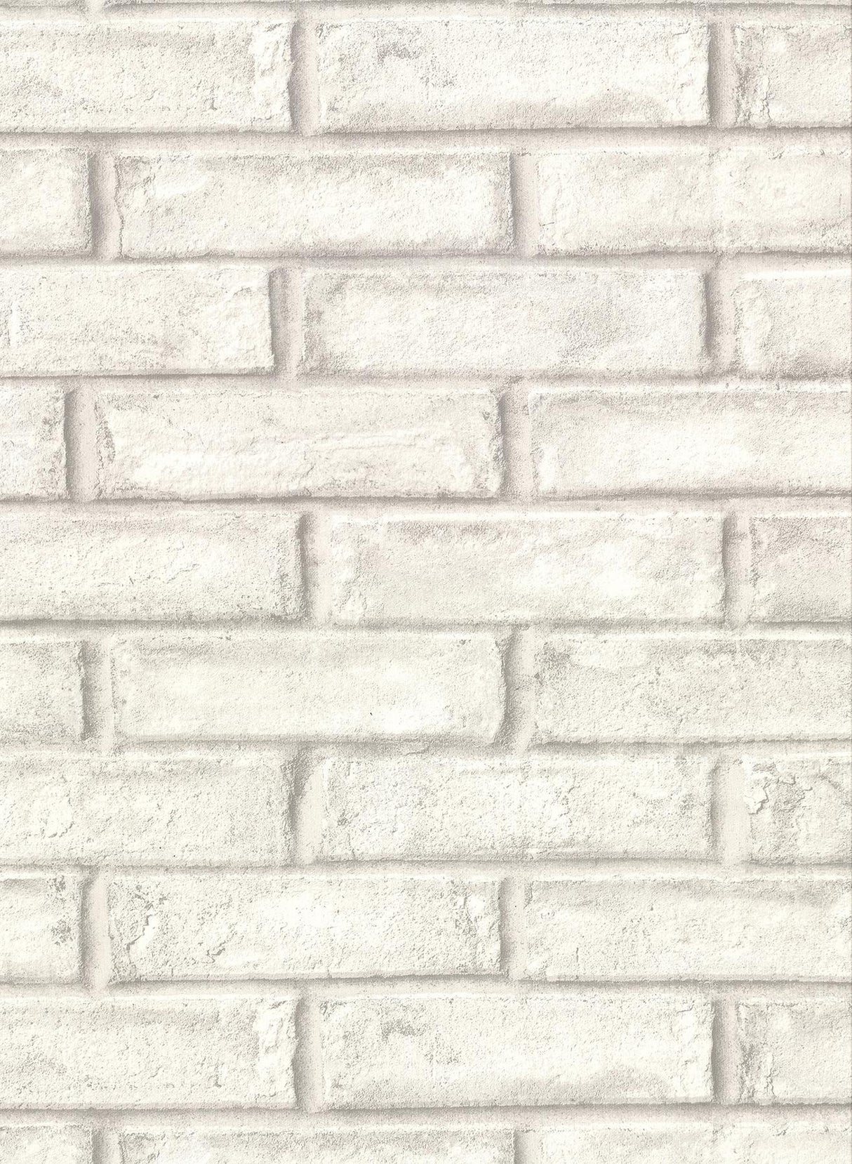 York Appleton Off-White Faux Weathered Brick Wallpaper