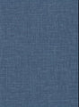 York Upton Indigo Faux Linen Wallpaper