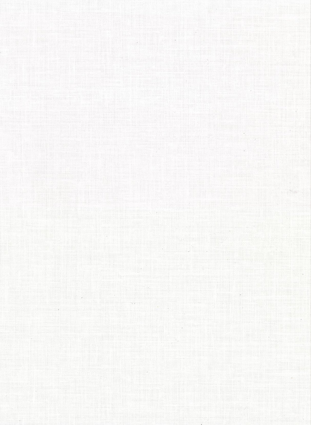 York Upton White Faux Linen Wallpaper