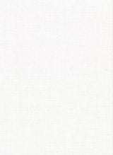York Upton White Faux Linen Wallpaper