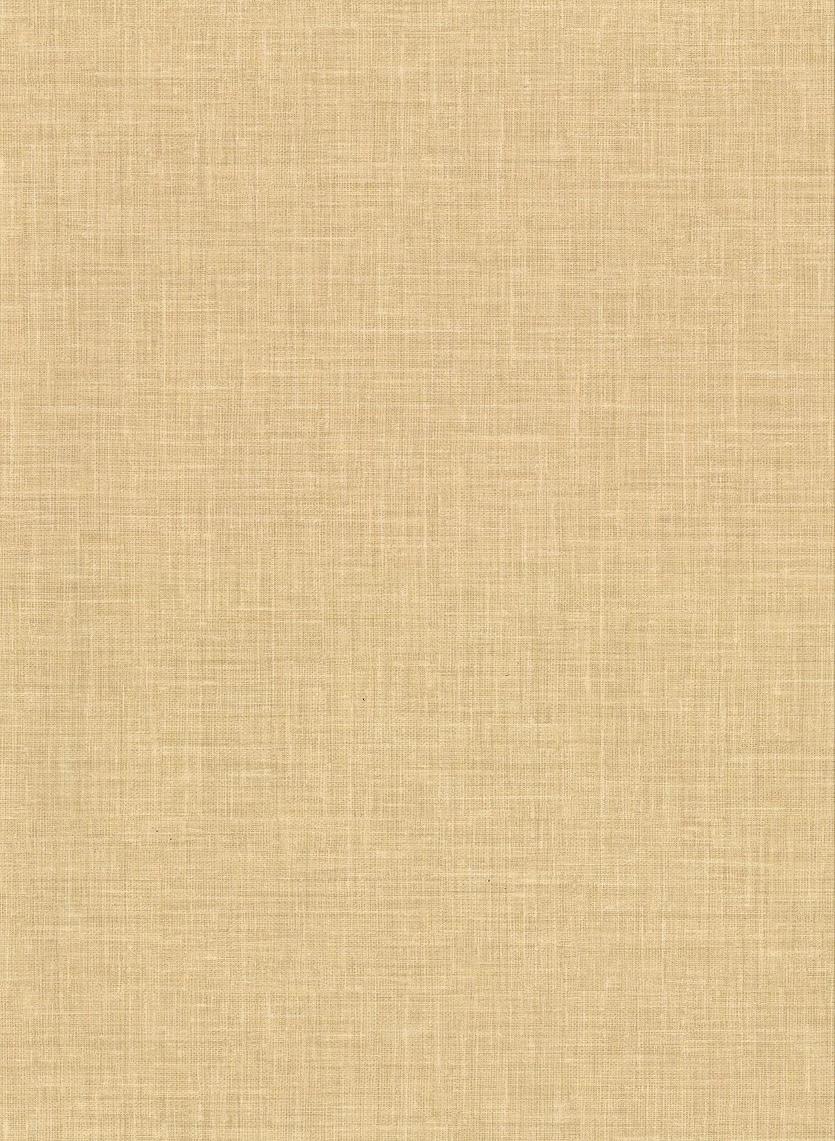 York Upton Wheat Faux Linen Wallpaper