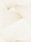 York Berkeley Off-White Geometric Faux Linen Wallpaper
