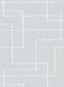 York Clarendon Sky Blue Geometric Faux Grasscloth Wallpaper