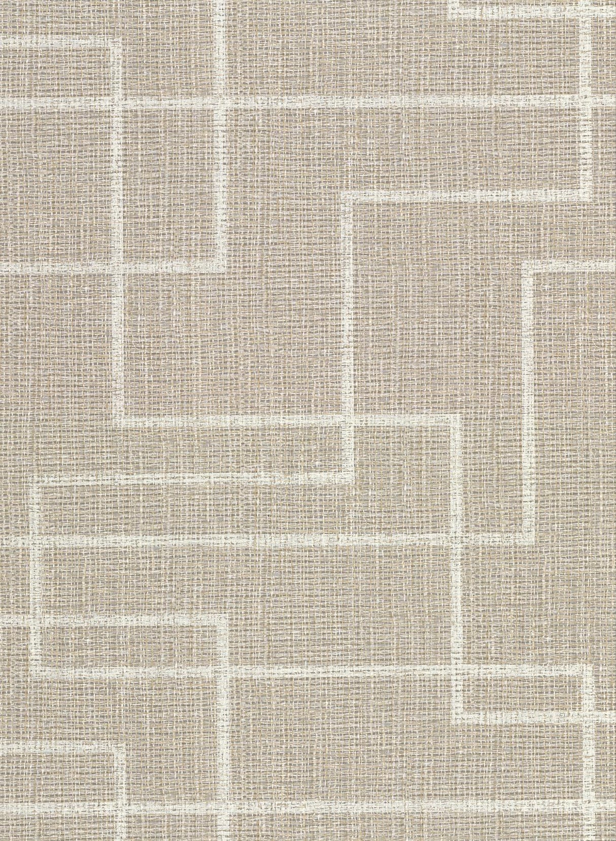 York Clarendon Brown Faux Grasscloth Wallpaper
