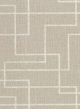 York Clarendon Brown Faux Grasscloth Wallpaper