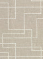 York Clarendon Brown Faux Grasscloth Wallpaper
